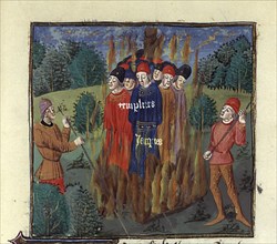 Execution of the Templars, Third Quarter of 15th cen.. Creator: Anonymous.