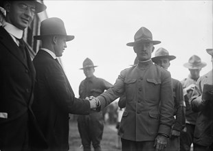 Camp Meade #1, Maryland - Major General Joseph Kuhn And H.T. Barnett, 1917.