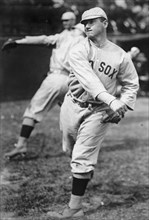 Charles "Heine" Wagner, Boston Al (Baseball), 1913. Creator: Harris & Ewing.