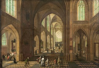 Intérieur d'église, between 1600 and 1661. Creator: Peeter Neeffs the Elder.