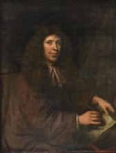 Portrait of the author Moliére (1622-1673), 17th century. Private Collection.