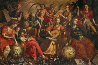 Allegory of the Seven Liberal Arts, Second half of the16th . Private Collection.