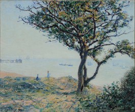 Cardiff Harbor, 1897. Found in the collection of the Musée des Beaux-Arts, Reims.