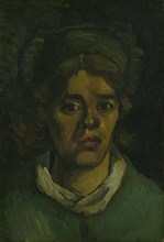 Head of a Woman, 1885. Found in the collection of the Van Gogh Museum, Amsterdam.