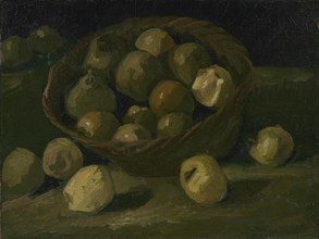 Basket of Apples, 1885. Found in the collection of the Van Gogh Museum, Amsterdam.