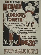 The New York Sunday herald for the glorious fourth. Sunday June 30th 1895., c1895.