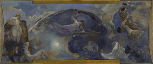 Esquisse pour le Petit Palais, galerie sud : Poésie - Drame, between 1906 and 1914.