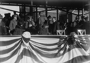 Woodrow Wilson, Fort Myer Officers' Training School, 1917. Creator: Harris & Ewing.