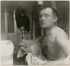 Self-Portrait "à la Marat", 1908. Found in the collection of the Munch Museum, Oslo.