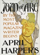 Harper's April, Joan of Arc, c1895. [Publisher: Harper Publications; Place: New York]
