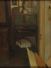 Sa chambre, End of 19th . Found in the collection of the Musée des Beaux-Arts, Reims.