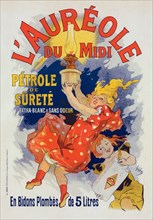 Affiche pour l' "Auréole du Midi"., c1900. [Publisher: Imprimerie Chaix; Place: Paris]