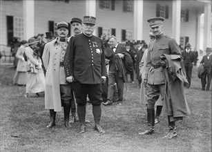 Allied Commission To U.S. Remon; Joffre; Lt. S. Crosby, 1917. Creator: Harris & Ewing.