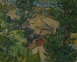 Entrance to a Quarry, 1889. Found in the collection of the Van Gogh Museum, Amsterdam.