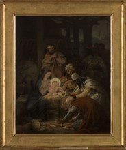Esquisse pour l'église de Vanves : L'Adoration des Mages, 1875. Adoration of the Magi.