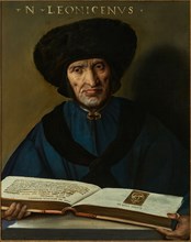 Portrait of Niccolò Leoniceno (1428-1524), 1521. Creator: Dossi, Dosso (ca. 1486-1542).