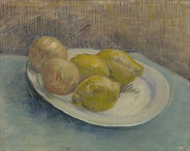 Dish with Citrus Fruit, 1887. Found in the collection of the Van Gogh Museum, Amsterdam.