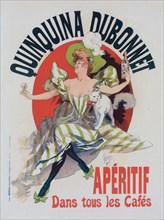 Affiche pour le "Quinquina Dubonnet"., c1898. [Publisher: Imprimerie Chaix; Place: Paris]