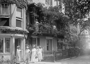 Cameron House, Later Part of Cosmos Club - Woman Suffrage, 1915. Creator: Harris & Ewing.