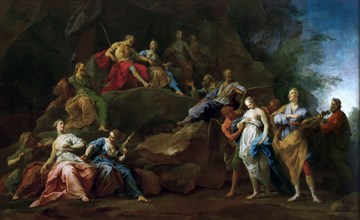 Orpheus' Descent into Hades, 1763. Found in the collection of the Musée du Louvre, Paris.