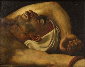 Head of Dead Arab, c. 1810. Found in the collection of the Musée des Beaux-Arts, Verviers.
