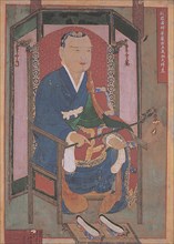 Portrait of Uisang (625-702), 1767. Found in the collection of the Beomeosa Temple, Busan.