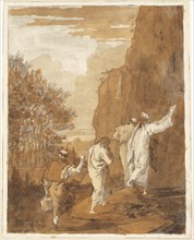 Christ Leading Peter, James, and John to the High Mountain for the Transfiguration, 1785/1795.