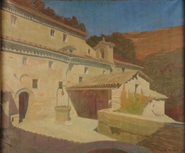 Eremo delle Carceri, Assisi, 1898. Found in the collection of the Musée des Beaux-Arts, Reims.