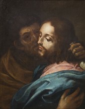 The Kiss of Judas, 17th century. Found in the collection of the Musée des Beaux-Arts, Verviers.
