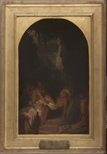 Esquisse pour l'église de la Trinité : La Mise au Tombeau, 1872. Creator: Pierre-Nicolas Brisset.