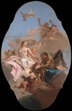 An Allegory with Venus and Time, ca 1756. Found in the collection of the National Gallery, London.