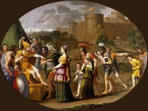 Timoclea before Alexander the Great, 1610s. Found in the collection of the Musée du Louvre, Paris.