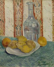 Carafe and Dish with Citrus Fruit, 1887. Found in the collection of the Van Gogh Museum, Amsterdam.