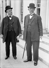 William Charles Adamson, Rep. from Georgia, with Simms of Tennessee, 1913.  Creator: Harris & Ewing.