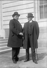 John Hollis Bankhead, Rep. from Alabama, with Son, William B. Bankhead, 1917. Creator: Harris & Ewing.