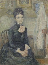 Portrait of Léonie Rose Charbuy-Davy, 1887. Found in the collection of the Van Gogh Museum, Amsterdam.