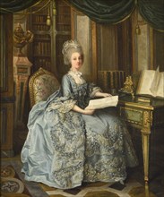 Portrait of Princess Sophie of France (1734-1782), 1776. Creator: Périn-Salbreux, Lié Louis (1753-1817).