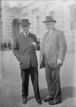 James Benjamin Aswell, Rep. from Louisiana, Right, with Rep. Lazaro of La., 1913. Creator: Harris & Ewing.