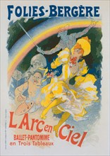 Affiche pour "l'Arc-en-Ciel", ballet pantomime représenté aux Folies-Bergère., c1896. Creator: Jules Cheret.