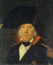 Portrait considered to be Buirette de Verrière, in uniform of a commander of the..., c1789-1793. Creator: Unknown.