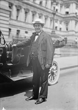 William Jennings Bryan, Rep. from Nebraska, Secretary of State, Standing Beside Auto, 1913 Creator: Harris & Ewing.