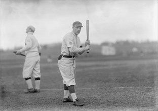Bill Allen, Washington Al, At University of Virginia, Charlottesville (Baseball), ca. 1913. Creator: Harris & Ewing.
