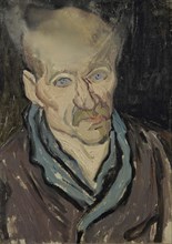 Portrait of a Man (Portrait of a patient at the Hospital Saint-Paul), 1889. Creator: Gogh, Vincent, van (1853-1890).
