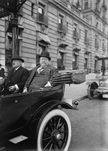 Sir George Reid, Former Australian Premier - Right, with James Oyster, Commr. of D.C., 1912. Creator: Harris & Ewing.