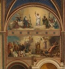 Esquisse pour l'église de Saint-Germain-des-Prés : Le Jugement Dernier, c.1872. Creator: Alexandre Jean Baptiste Hesse.