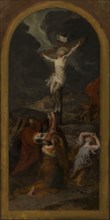 Esquisse pour l'église Notre-Dame-de-la-Croix : L'Annonciation - L'Assomption..., c.1875. Creator: Jules-Louis Machard.