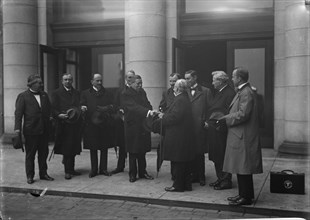 Canada - Labor Delegations, British Labor Com. Garrod, H.W.; Robertson, G.D. Canadian..., 1917. Creator: Harris & Ewing.