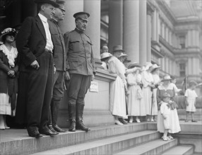 Baker, Newton Diehl, Secretary of War, 1916-1921; Baker, Newton Diehl, Secretary of War..., 1917. Creator: Harris & Ewing.