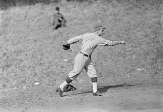 Chick Gandil, Washington Al, At University of Virginia, Charlottesville (Baseball), ca. 1912-1915. Creator: Harris & Ewing.