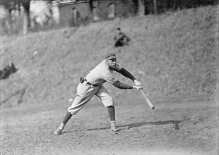 Long Tom Hughes, Washington Al, At University of Virginia, Charlottesville (Baseball), c1912-1915. Creator: Harris & Ewing.